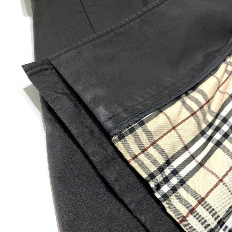 【中古品】【メンズ】 BURBERRY BLACK LABEL バーバリーブラックレーベル BALMACAAN COAT BMA09-705-09 ステンカラーコート アウター ライナー付きジャケット 141-261001-ko-13-teih サイズ：M カラー：ブラック 万代Net店