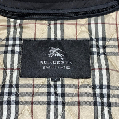 【中古品】【メンズ】 BURBERRY BLACK LABEL バーバリーブラックレーベル BALMACAAN COAT BMA09-705-09 ステンカラーコート アウター ライナー付きジャケット 141-261001-ko-13-teih サイズ：M カラー：ブラック 万代Net店