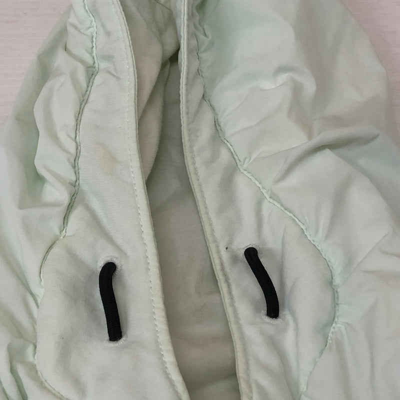 【中古品】【メンズ】 STONE ISLAND ストーンアイランド GARMENT LOGOPATCH BLOUSON PARKA 751541928 ガーメントダイ ロゴパッチ ブルゾン パーカー アウター 中綿入り 141-260929-sa-27-teih サイズ：S カラー：ライトグリーン 万代Net店