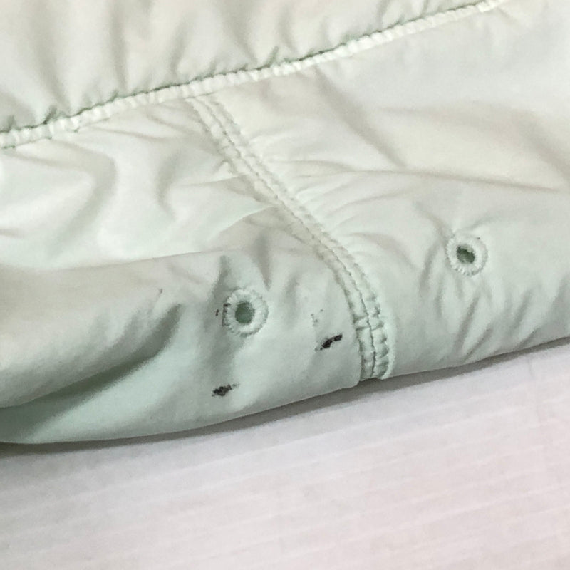 【中古品】【メンズ】 STONE ISLAND ストーンアイランド GARMENT LOGOPATCH BLOUSON PARKA 751541928 ガーメントダイ ロゴパッチ ブルゾン パーカー アウター 中綿入り 141-260929-sa-27-teih サイズ：S カラー：ライトグリーン 万代Net店