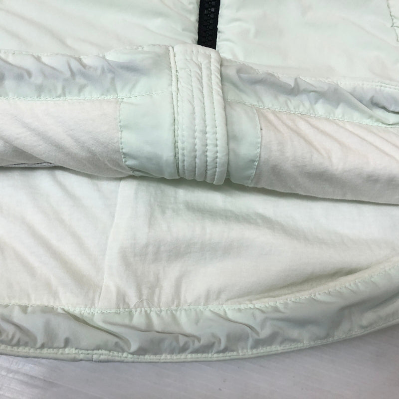 【中古品】【メンズ】 STONE ISLAND ストーンアイランド GARMENT LOGOPATCH BLOUSON PARKA 751541928 ガーメントダイ ロゴパッチ ブルゾン パーカー アウター 中綿入り 141-260929-sa-27-teih サイズ：S カラー：ライトグリーン 万代Net店