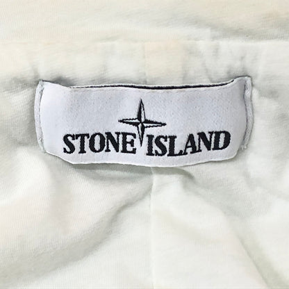 【中古品】【メンズ】 STONE ISLAND ストーンアイランド GARMENT LOGOPATCH BLOUSON PARKA 751541928 ガーメントダイ ロゴパッチ ブルゾン パーカー アウター 中綿入り 141-260929-sa-27-teih サイズ：S カラー：ライトグリーン 万代Net店