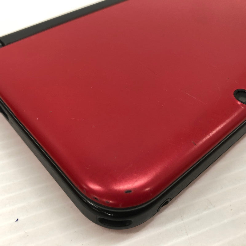 【中古品】 Nintendo 3DS LL レッド×ブラック 動作確認済み タッチペン欠品 023-261001-ns-02-teih 万代Net店