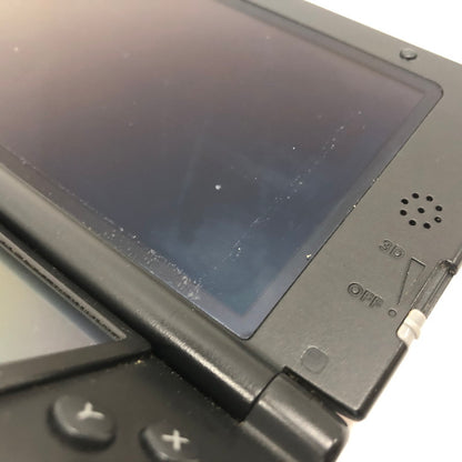 【中古品】 Nintendo 3DS LL レッド×ブラック 動作確認済み タッチペン欠品 023-261001-ns-02-teih 万代Net店
