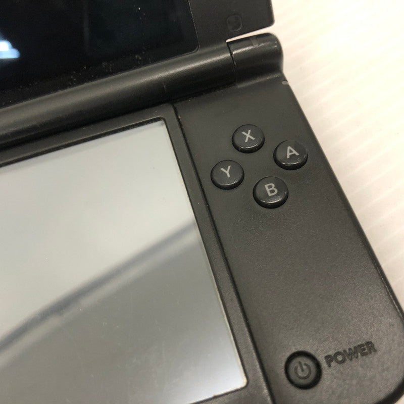 【中古品】 Nintendo 3DS LL レッド×ブラック 動作確認済み タッチペン欠品 023-261001-ns-02-teih 万代Net店