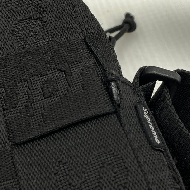 【中古品】【メンズ】 SUPREME シュプリーム 23SS WOVEN SHOULDER BAG 2023年春夏 ウーブン ショルダー バッグ 鞄 149-261004-sa-29-teih カラー：ブラック 万代Net店