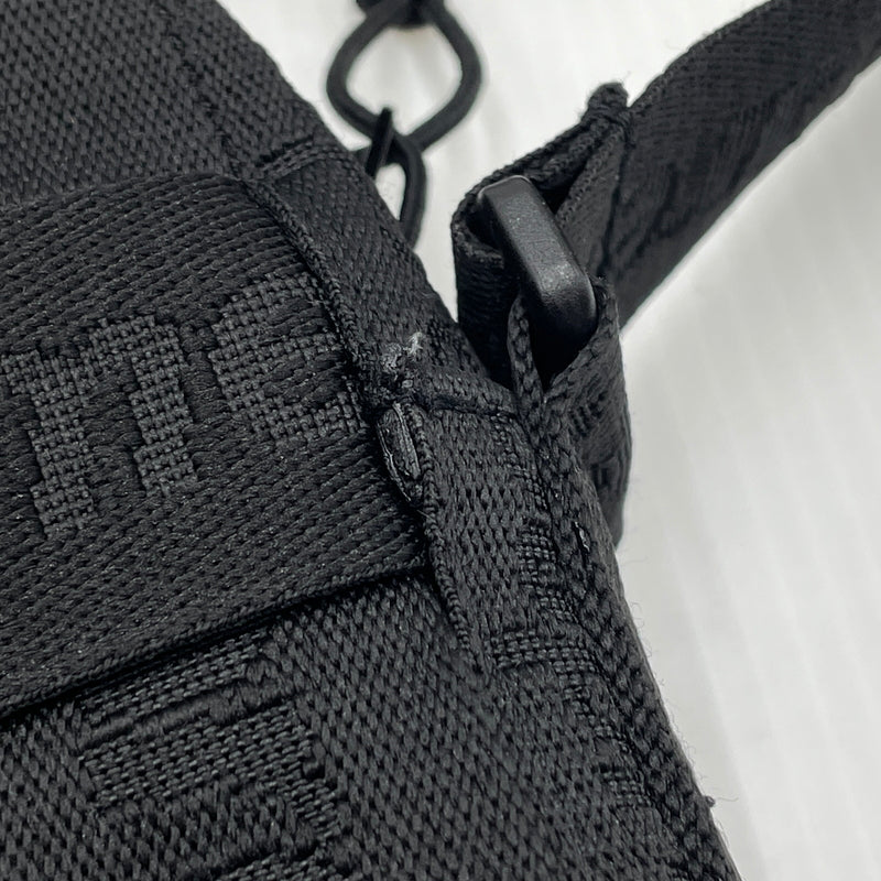 【中古品】【メンズ】 SUPREME シュプリーム 23SS WOVEN SHOULDER BAG 2023年春夏 ウーブン ショルダー バッグ 鞄 149-261004-sa-29-teih カラー：ブラック 万代Net店