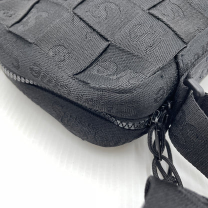 【中古品】【メンズ】 SUPREME シュプリーム 23SS WOVEN SHOULDER BAG 2023年春夏 ウーブン ショルダー バッグ 鞄 149-261004-sa-29-teih カラー：ブラック 万代Net店
