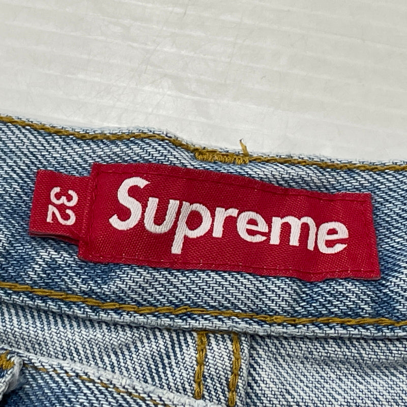 【中古品】【メンズ】 SUPREME シュプリーム BAGGY DENIM SHORT バギー デニム ショーツ ボトムス 短パン ジーンズ 149-261004-sa-11-teih サイズ：32 カラー：インディゴ 万代Net店
