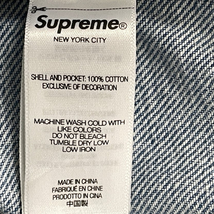 【中古品】【メンズ】 SUPREME シュプリーム BAGGY DENIM SHORT バギー デニム ショーツ ボトムス 短パン ジーンズ 149-261004-sa-11-teih サイズ：32 カラー：インディゴ 万代Net店