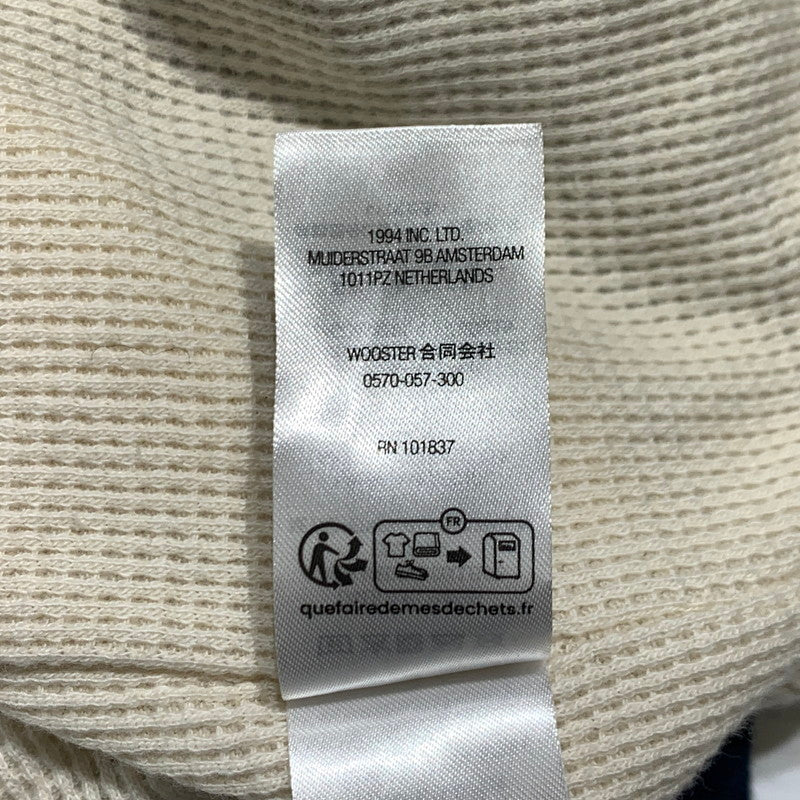 【中古品】【メンズ】 Supreme シュプリーム ARC THERMAL LINED ZIP UP HOODED SWEATSHIRT サーマル ライン ジップアップ フーディ スウェットシャツ トップス フルジップパーカー 149-261001-ko-16-teih サイズ：M カラー：ネイビー 万代Net店