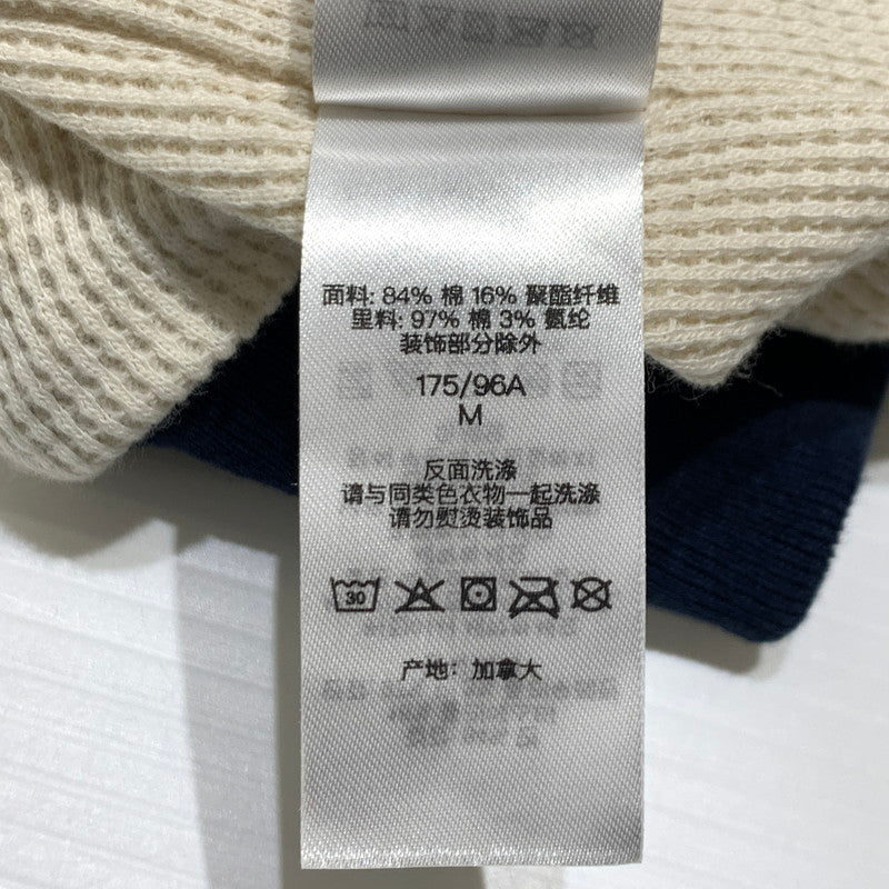 【中古品】【メンズ】 Supreme シュプリーム ARC THERMAL LINED ZIP UP HOODED SWEATSHIRT サーマル ライン ジップアップ フーディ スウェットシャツ トップス フルジップパーカー 149-261001-ko-16-teih サイズ：M カラー：ネイビー 万代Net店