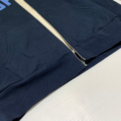 【中古品】【メンズ】 Supreme シュプリーム ARC THERMAL LINED ZIP UP HOODED SWEATSHIRT サーマル ライン ジップアップ フーディ スウェットシャツ トップス フルジップパーカー 149-261001-ko-16-teih サイズ：M カラー：ネイビー 万代Net店
