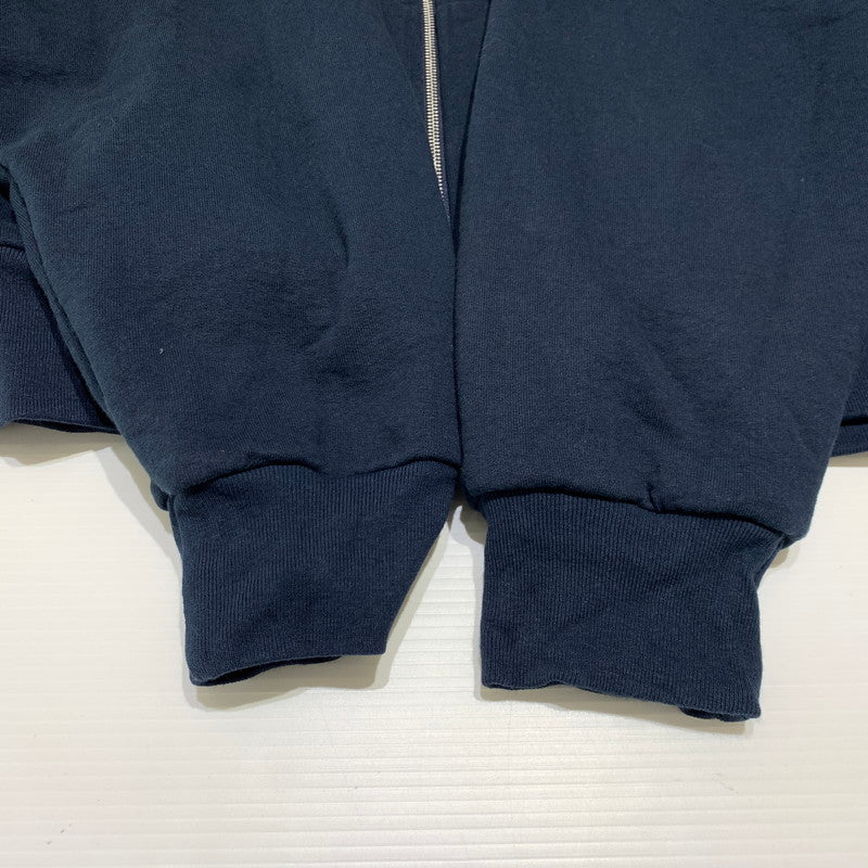 【中古品】【メンズ】 Supreme シュプリーム ARC THERMAL LINED ZIP UP HOODED SWEATSHIRT サーマル ライン ジップアップ フーディ スウェットシャツ トップス フルジップパーカー 149-261001-ko-16-teih サイズ：M カラー：ネイビー 万代Net店