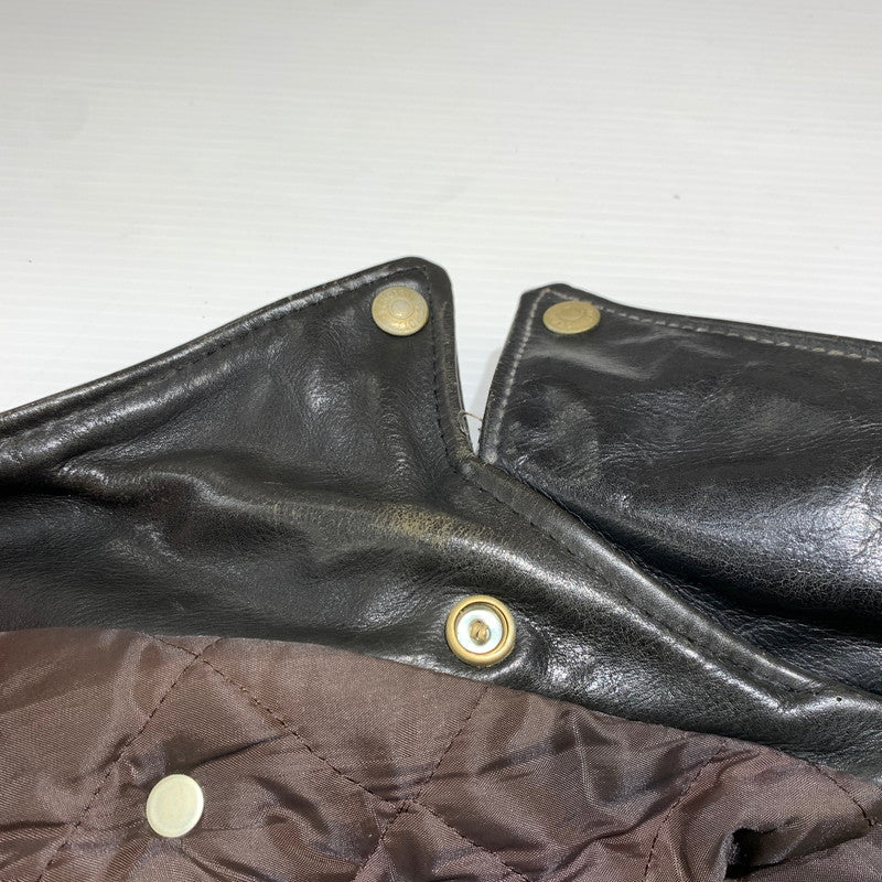 【ジャンク品】【メンズ】 SCHOTT ショット DOUBLE RIDER JACKET ダブル ライダースジャケット ライトアウター レザージャケット 145-261001-ko-20-teih サイズ：36 カラー：ブラック 万代Net店