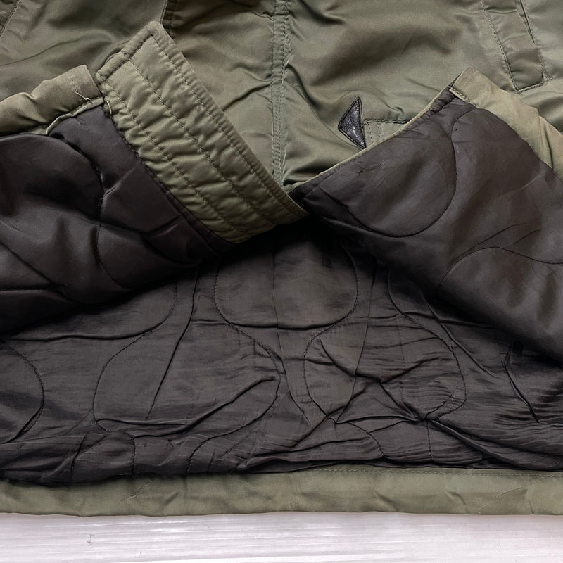 【現状渡し品】【メンズ】 SPIEWAK スピーワック FLIGHT JACKET N-3B フライト ジャケット アウター 145-261001-sa-01-teih サイズ：40 カラー：カーキ 万代Net店