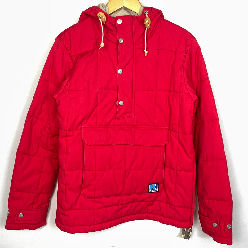 【中古品】【メンズ】 HELLY HANSEN ヘリーハンセン BALSTAD INSULATION PULLOVER HOE11260 バルスタッド インサレーション プルオーバー アウター 144-261001-sa-04-teih サイズ：M カラー：レッド 万代Net店