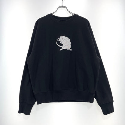 【中古品】【メンズ】 STUSSY ステューシー LONG RANGE SWEAT Z3000SAS ロングレンジ スウェット 長袖 トップス トレーナー 142-261005-yo-15-teih サイズ：S カラー：ブラック 万代Net店