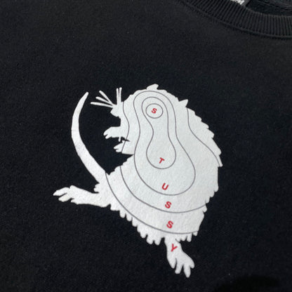 【中古品】【メンズ】 STUSSY ステューシー LONG RANGE SWEAT Z3000SAS ロングレンジ スウェット 長袖 トップス トレーナー 142-261005-yo-15-teih サイズ：S カラー：ブラック 万代Net店