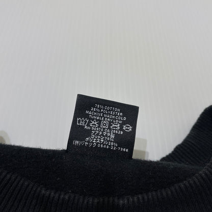 【中古品】【メンズ】 STUSSY ステューシー LONG RANGE SWEAT Z3000SAS ロングレンジ スウェット 長袖 トップス トレーナー 142-261005-yo-15-teih サイズ：S カラー：ブラック 万代Net店