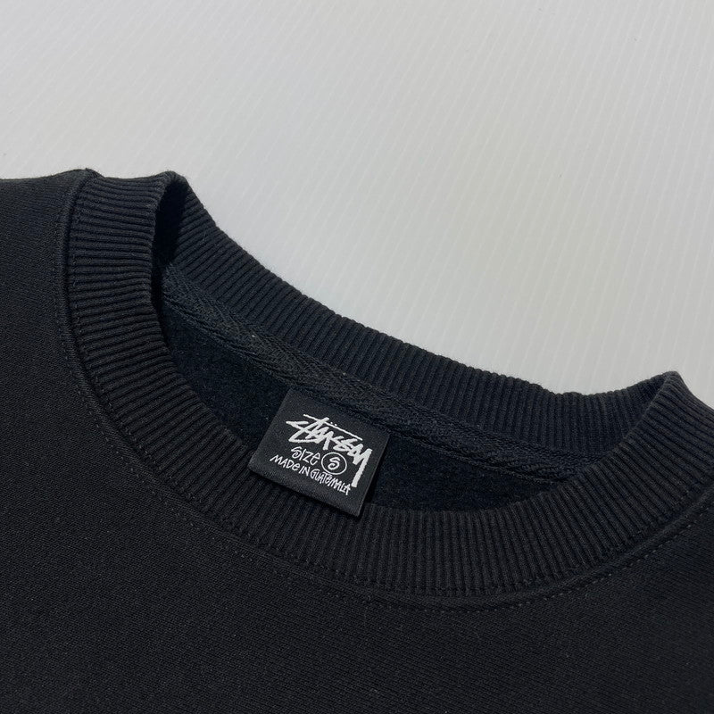 【中古品】【メンズ】 STUSSY ステューシー LONG RANGE SWEAT Z3000SAS ロングレンジ スウェット 長袖 トップス トレーナー 142-261005-yo-15-teih サイズ：S カラー：ブラック 万代Net店