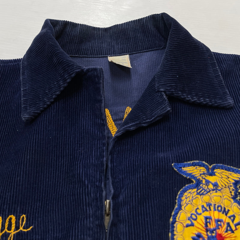 【中古品】【メンズ】 FUTURE FARMERS OF AMERICA フューチャー ファーマーズ オブ アメリカ FARMERS JACKET ファーマーズ ジャケット アウター FFA 145-261001-sa-10-teih サイズ：36 カラー：ネイビー 万代Net店