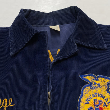 【中古品】【メンズ】 FUTURE FARMERS OF AMERICA フューチャー ファーマーズ オブ アメリカ FARMERS JACKET ファーマーズ ジャケット アウター FFA 145-261001-sa-10-teih サイズ：36 カラー：ネイビー 万代Net店