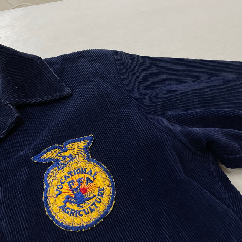 【中古品】【メンズ】 FUTURE FARMERS OF AMERICA フューチャー ファーマーズ オブ アメリカ FARMERS JACKET ファーマーズ ジャケット アウター FFA 145-261001-sa-10-teih サイズ：36 カラー：ネイビー 万代Net店