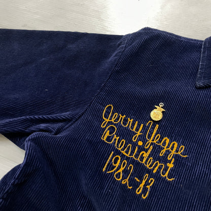 【中古品】【メンズ】 FUTURE FARMERS OF AMERICA フューチャー ファーマーズ オブ アメリカ FARMERS JACKET ファーマーズ ジャケット アウター FFA 145-261001-sa-10-teih サイズ：36 カラー：ネイビー 万代Net店
