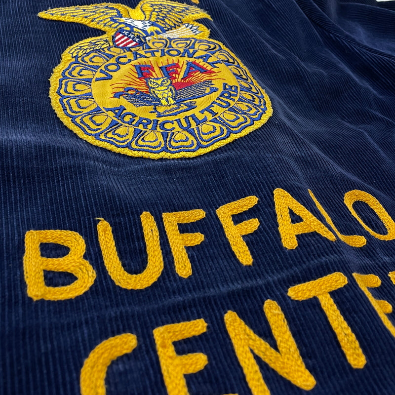 【中古品】【メンズ】 FUTURE FARMERS OF AMERICA フューチャー ファーマーズ オブ アメリカ FARMERS JACKET ファーマーズ ジャケット アウター FFA 145-261001-sa-10-teih サイズ：36 カラー：ネイビー 万代Net店