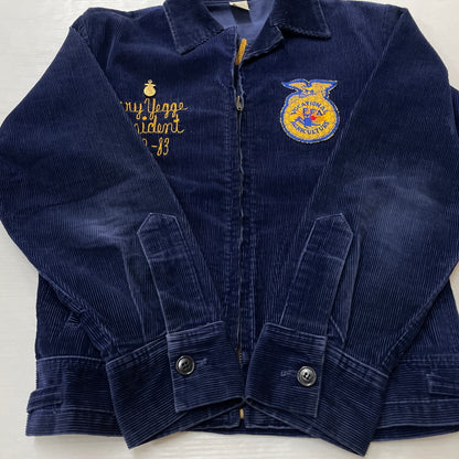 【中古品】【メンズ】 FUTURE FARMERS OF AMERICA フューチャー ファーマーズ オブ アメリカ FARMERS JACKET ファーマーズ ジャケット アウター FFA 145-261001-sa-10-teih サイズ：36 カラー：ネイビー 万代Net店