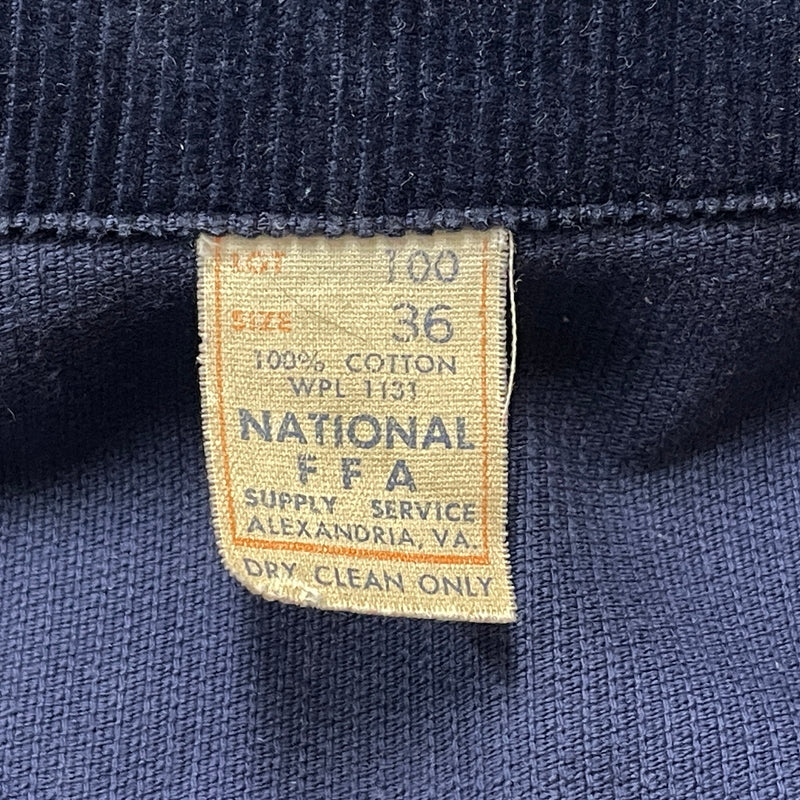 【中古品】【メンズ】 FUTURE FARMERS OF AMERICA フューチャー ファーマーズ オブ アメリカ FARMERS JACKET ファーマーズ ジャケット アウター FFA 145-261001-sa-10-teih サイズ：36 カラー：ネイビー 万代Net店