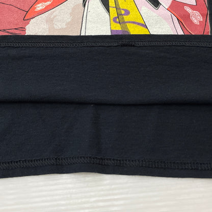 【中古品】【メンズ】 UNKNOW 00's～INUYASYA T-SHIRT 2000年代～ 犬夜叉 Tシャツ 半袖 トップス 145-261001-sa-12-teih サイズ：M カラー：ブラック 万代Net店