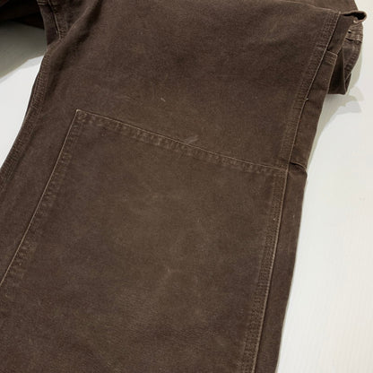 【現状渡し品】【メンズ】 Carhartt カーハート OVERALL R06 DKB オーバーオール ボトムス トップス ワークパンツ 145-261002-ko-15-teih サイズ：38×34 カラー：ダークブラウン 万代Net店