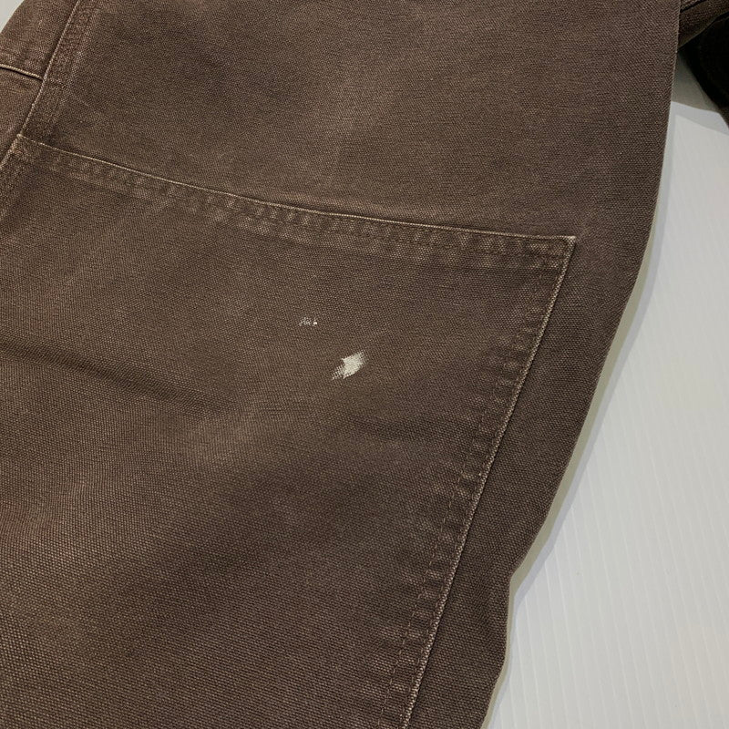 【現状渡し品】【メンズ】 Carhartt カーハート OVERALL R06 DKB オーバーオール ボトムス トップス ワークパンツ 145-261002-ko-15-teih サイズ：38×34 カラー：ダークブラウン 万代Net店