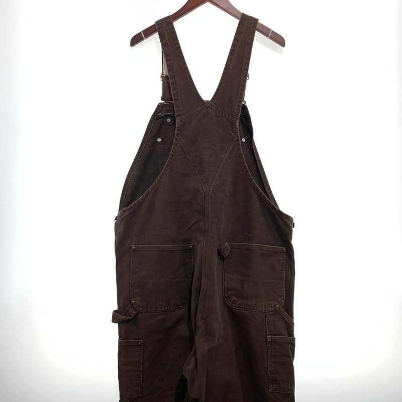【現状渡し品】【メンズ】 Carhartt カーハート OVERALL R06 DKB オーバーオール ボトムス トップス ワークパンツ 145-261002-ko-15-teih サイズ：38×34 カラー：ダークブラウン 万代Net店
