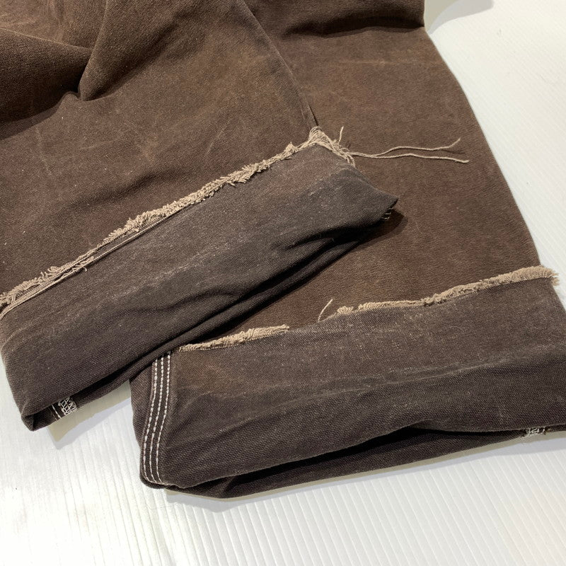 【現状渡し品】【メンズ】 Carhartt カーハート OVERALL R06 DKB オーバーオール ボトムス トップス ワークパンツ 145-261002-ko-15-teih サイズ：38×34 カラー：ダークブラウン 万代Net店