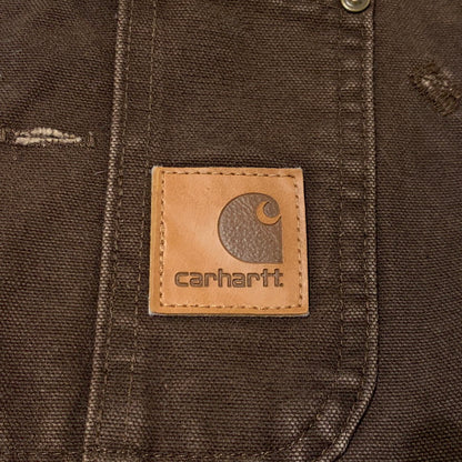【現状渡し品】【メンズ】 Carhartt カーハート OVERALL R06 DKB オーバーオール ボトムス トップス ワークパンツ 145-261002-ko-15-teih サイズ：38×34 カラー：ダークブラウン 万代Net店