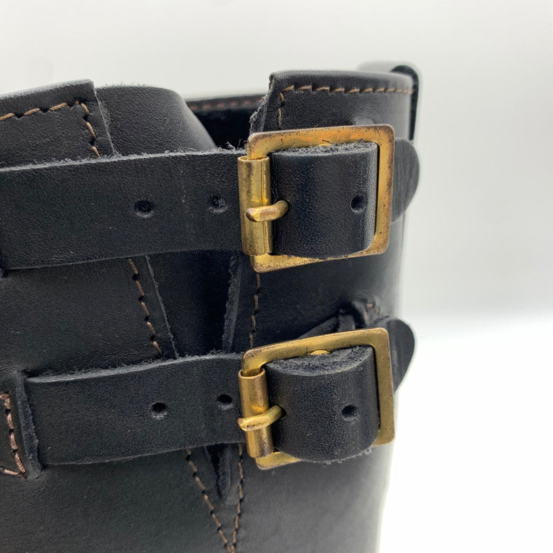 【中古品】【メンズ】 WESCO ウエスコ BOSS CUSTOM BK7700430 ボス カスタム ブーツ 靴 エンジニアブーツ レザー スエード 164-261001-ko-21-teih サイズ：9E カラー：ブラック 万代Net店