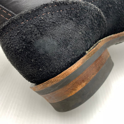 【中古品】【メンズ】 WESCO ウエスコ BOSS CUSTOM BK7700430 ボス カスタム ブーツ 靴 エンジニアブーツ レザー スエード 164-261001-ko-21-teih サイズ：9E カラー：ブラック 万代Net店