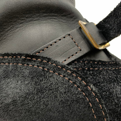 【中古品】【メンズ】 WESCO ウエスコ BOSS CUSTOM BK7700430 ボス カスタム ブーツ 靴 エンジニアブーツ レザー スエード 164-261001-ko-21-teih サイズ：9E カラー：ブラック 万代Net店