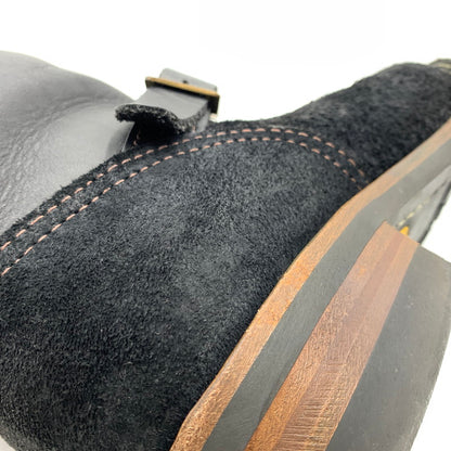 【中古品】【メンズ】 WESCO ウエスコ BOSS CUSTOM BK7700430 ボス カスタム ブーツ 靴 エンジニアブーツ レザー スエード 164-261001-ko-21-teih サイズ：9E カラー：ブラック 万代Net店