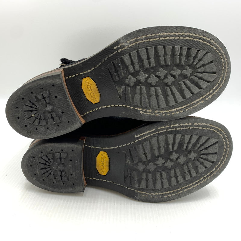 【中古品】【メンズ】 WESCO ウエスコ BOSS CUSTOM BK7700430 ボス カスタム ブーツ 靴 エンジニアブーツ レザー スエード 164-261001-ko-21-teih サイズ：9E カラー：ブラック 万代Net店