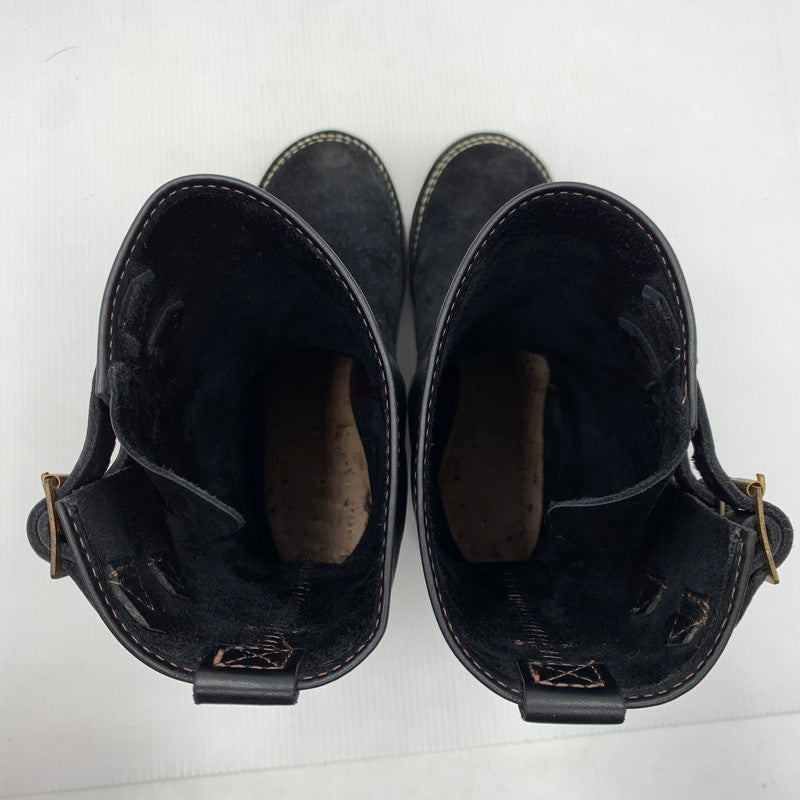 【中古品】【メンズ】 WESCO ウエスコ BOSS CUSTOM BK7700430 ボス カスタム ブーツ 靴 エンジニアブーツ レザー スエード 164-261001-ko-21-teih サイズ：9E カラー：ブラック 万代Net店