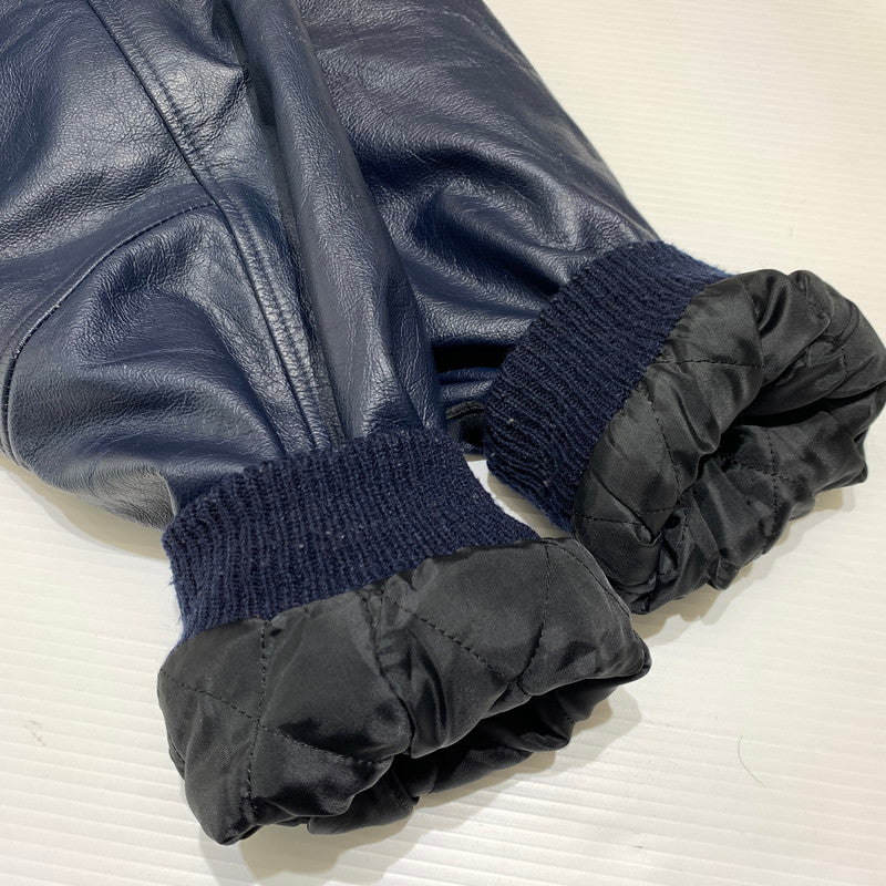 【現状渡し品】【メンズ】 STUSSY ステューシー BIG4 STADIUM JACKET ビッグ4 スタジアム ジャケット アウター スタジャン 142-261001-ko-15-teih サイズ：M カラー：オレンジ/ネイビー系 万代Net店