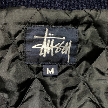 【現状渡し品】【メンズ】 STUSSY ステューシー BIG4 STADIUM JACKET ビッグ4 スタジアム ジャケット アウター スタジャン 142-261001-ko-15-teih サイズ：M カラー：オレンジ/ネイビー系 万代Net店