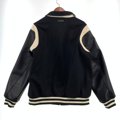 【中古品】【メンズ】 BREATH ブレス ARCH LOGO VERSITY JACKET BR24AW-00002 アーチロゴ バーシティ ジャケット アウター スタジャン 142-261001-ko-14-teih サイズ：L カラー：ブラック 万代Net店