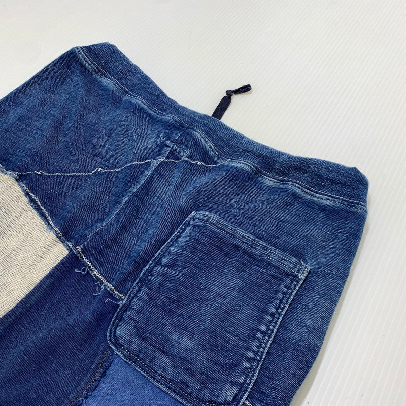 【現状渡し品】【レディース】 KAPITAL キャピタル REMAKE FLARED SKIRT リメイク フレアスカート ボトムス 168-261002-ko-11-teih サイズ：1(S) カラー：ブルー系 万代Net店