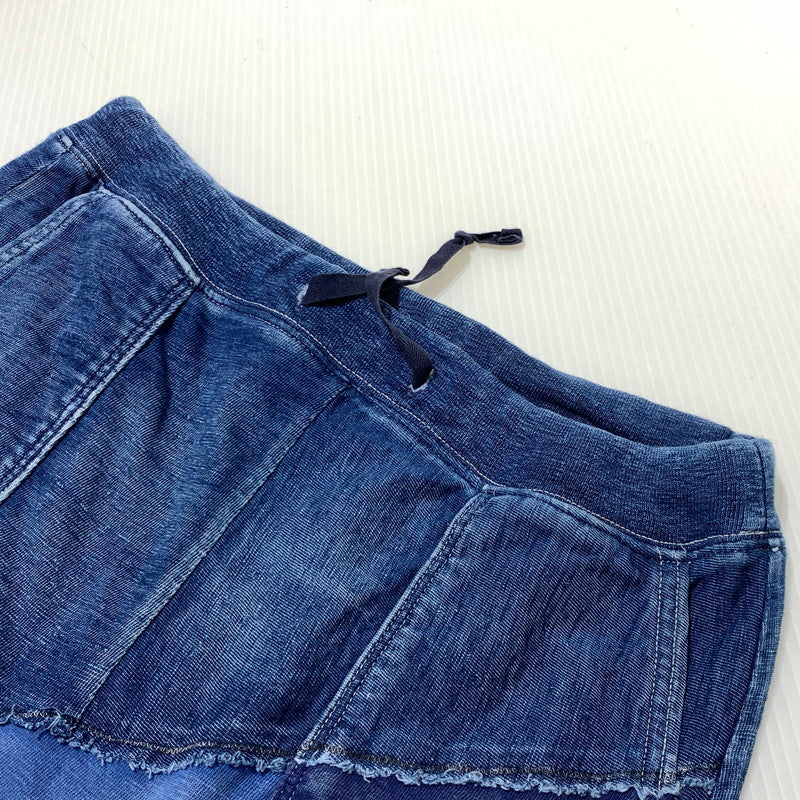 【現状渡し品】【レディース】 KAPITAL キャピタル REMAKE FLARED SKIRT リメイク フレアスカート ボトムス 168-261002-ko-11-teih サイズ：1(S) カラー：ブルー系 万代Net店