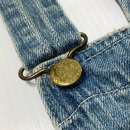 【現状渡し品】【レディース】 KAPITAL キャピタル × KIRO HIRATA キロ ヒラタ 別注 コラボ DENIM OVERALL デニムオーバーオール トップ ボトムス 168-261002-ko-14-teih サイズ：0（XS） カラー：インディゴ 万代Net店